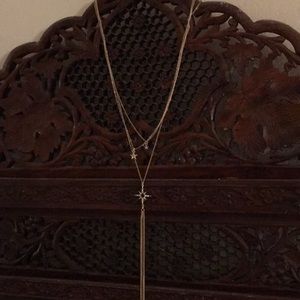 Long layered necklace